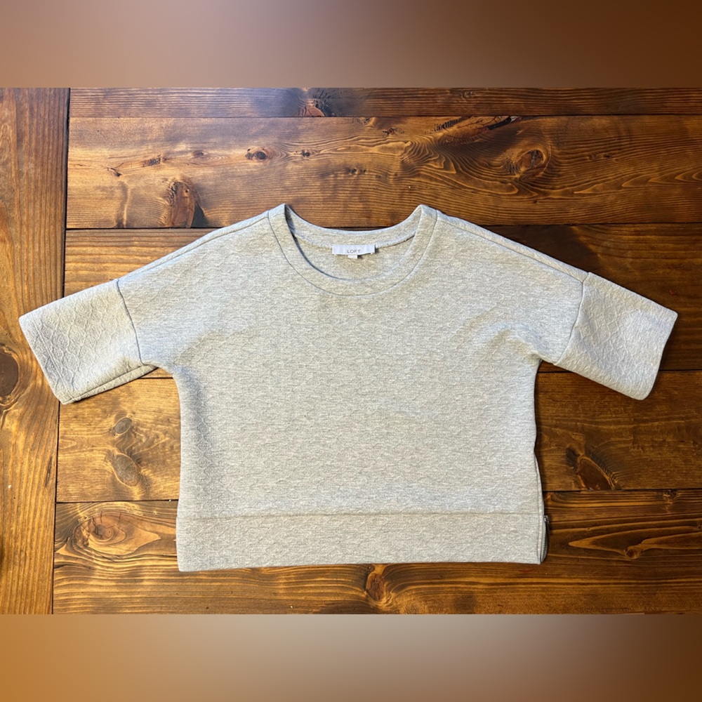 Loft cropped sweatshirt